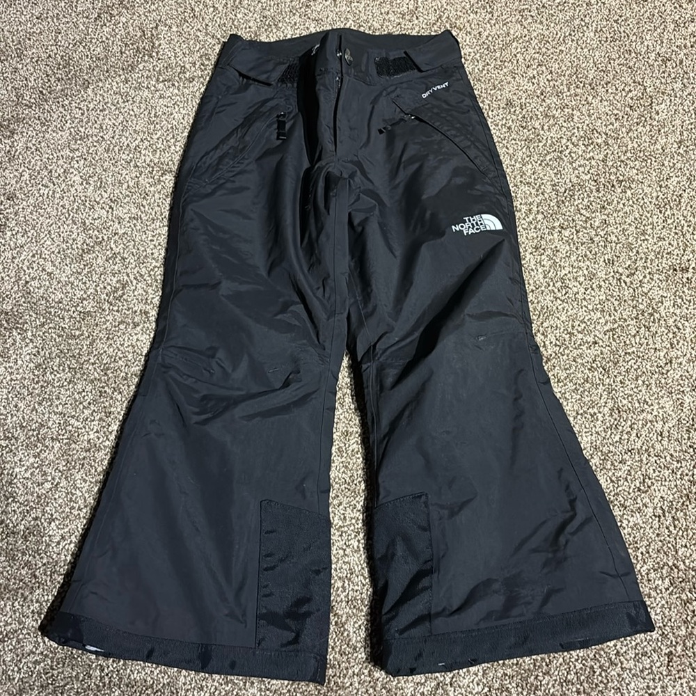 Girls size xsmall size 6 Northface dry snow pants